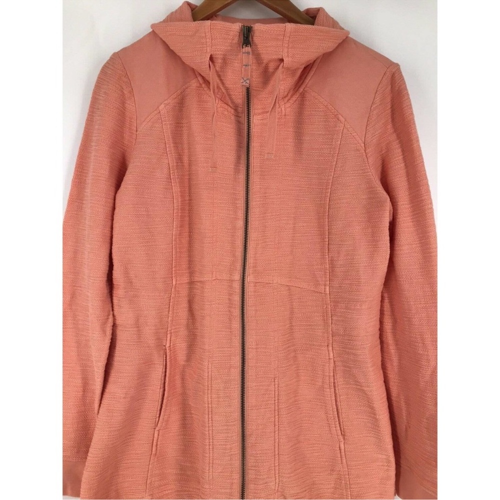 Moving Sale! Anthropologie Saturday Sunday Quinn Peach Women's Jacket Medium EUC - Picture 5 of 11
